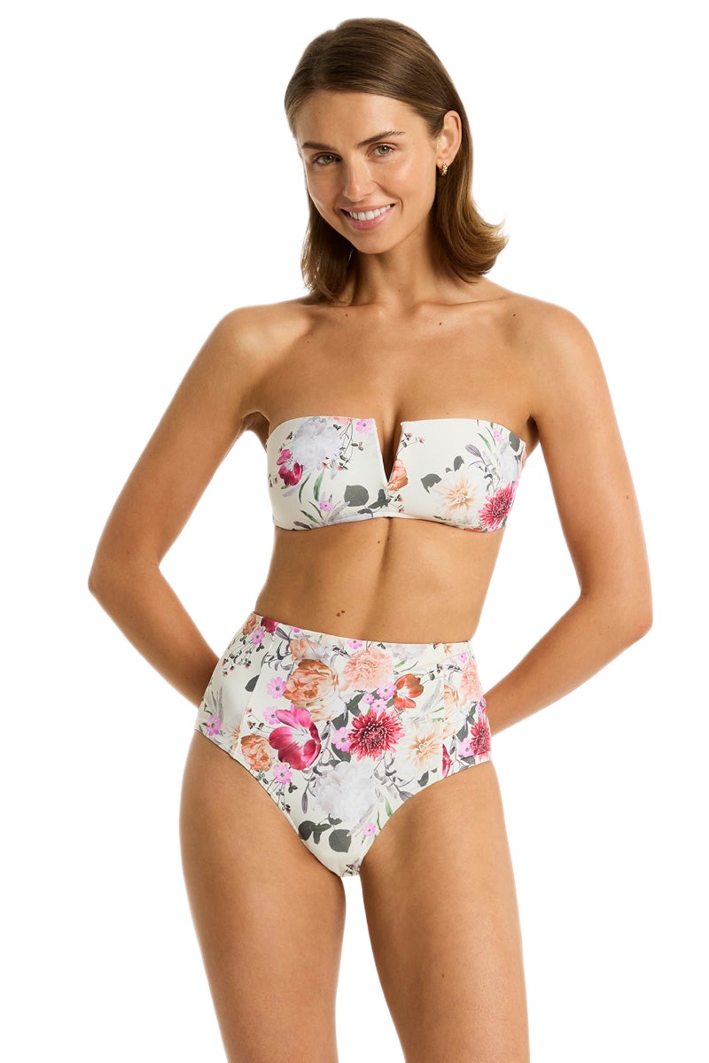 Лиф - бандо Sea Level Belle V Bandeau Coconut - MixBikini