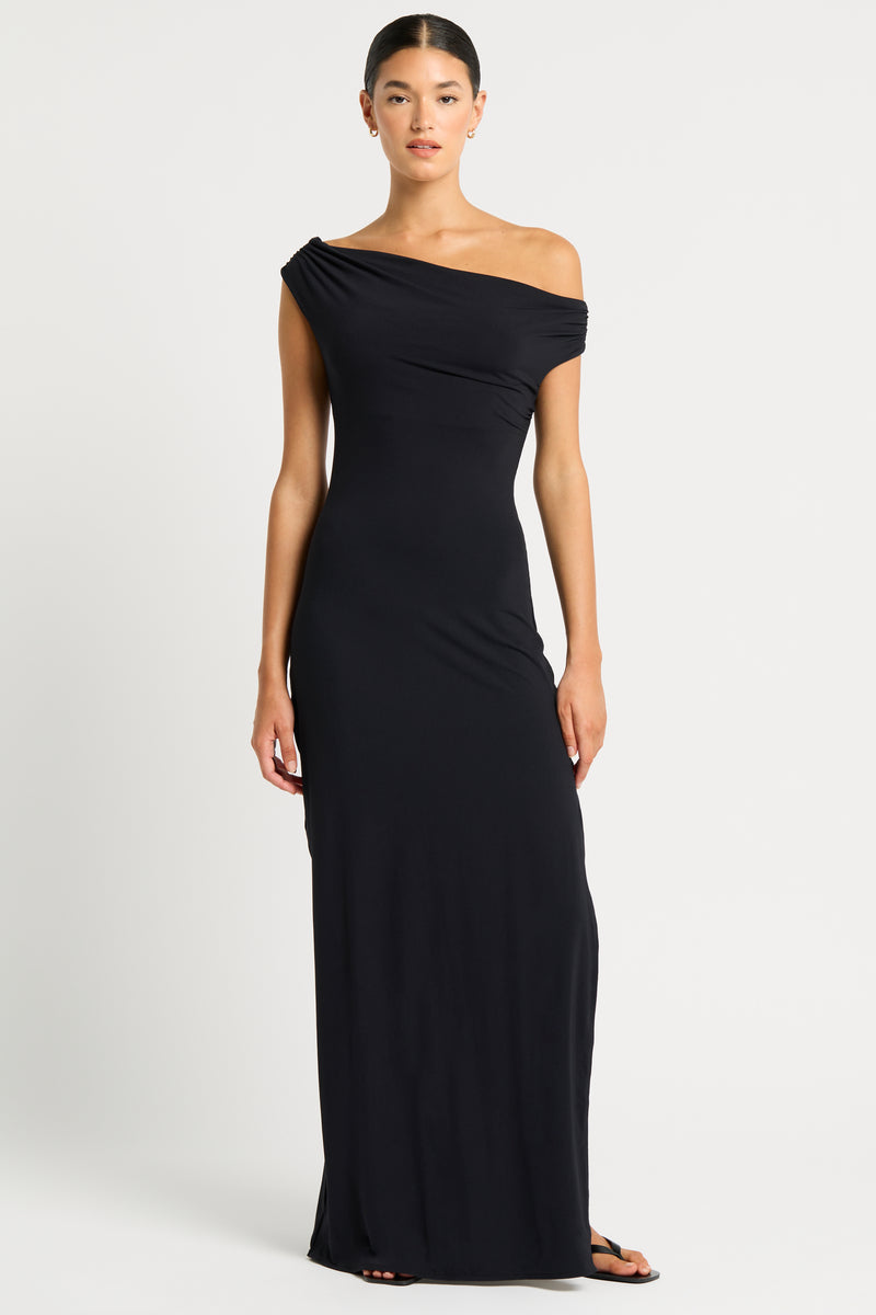 Платье Bond-eye Nixi Maxi Dress Black - MixBikini