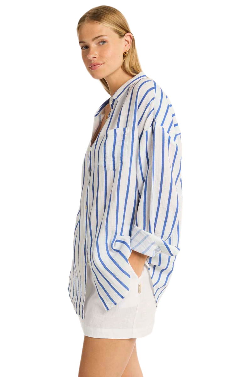 Рубашка Sea Level Amalfi Beach Shirt - MixBikini