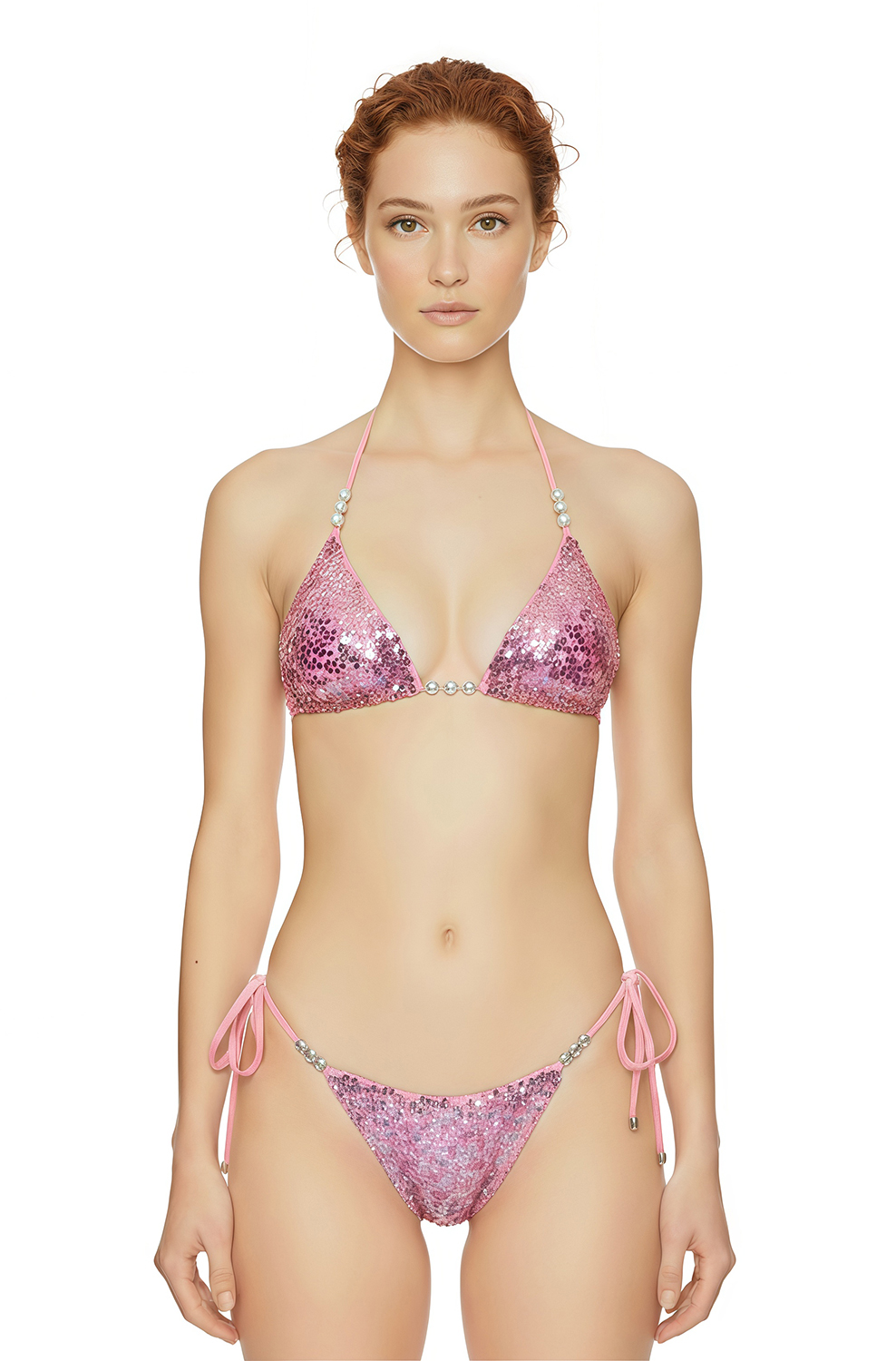 Купальник Beach Bunny Capri Triangle Top & Capri Tango Bottom pink - MixBikini