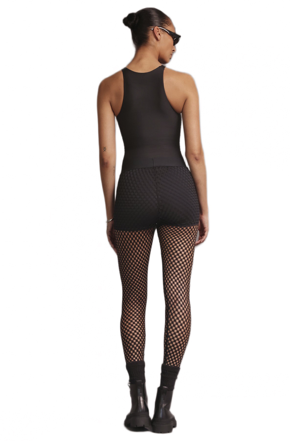 Леггинсы Heroine Sport Mesh Layered Legging - MixBikini