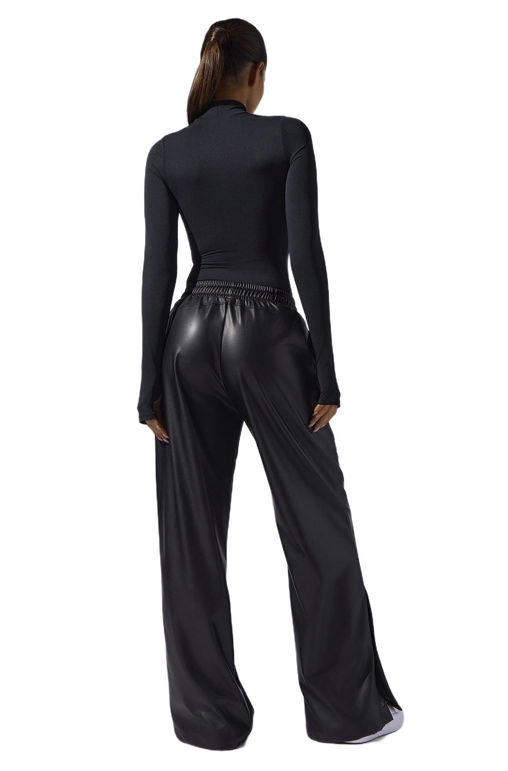 Брюки Heroine Sport Cara Leather Pants Black - MixBikini