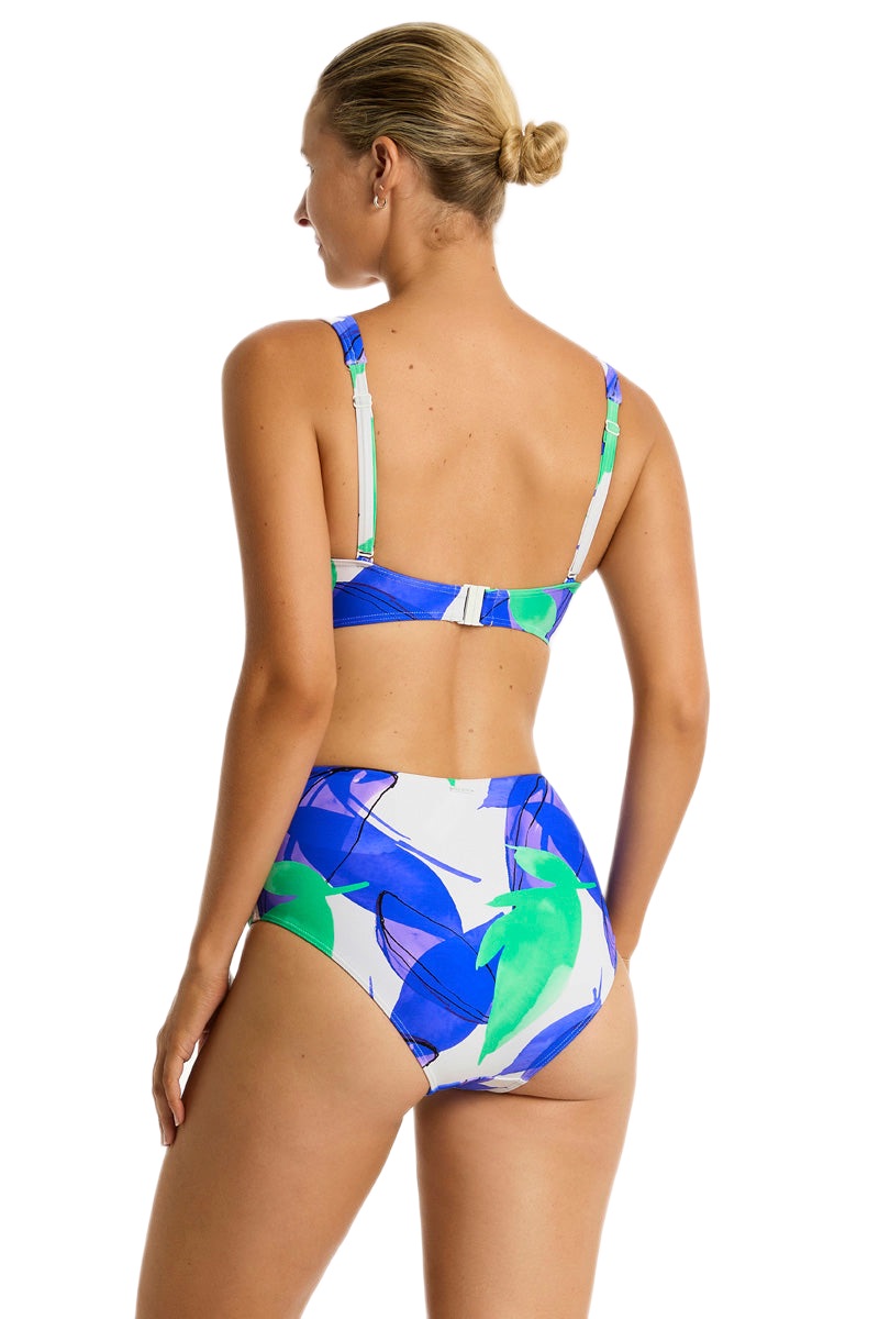 Лиф Sea Level Sublime Cross Front Multifit Bra Cobalt - MixBikini