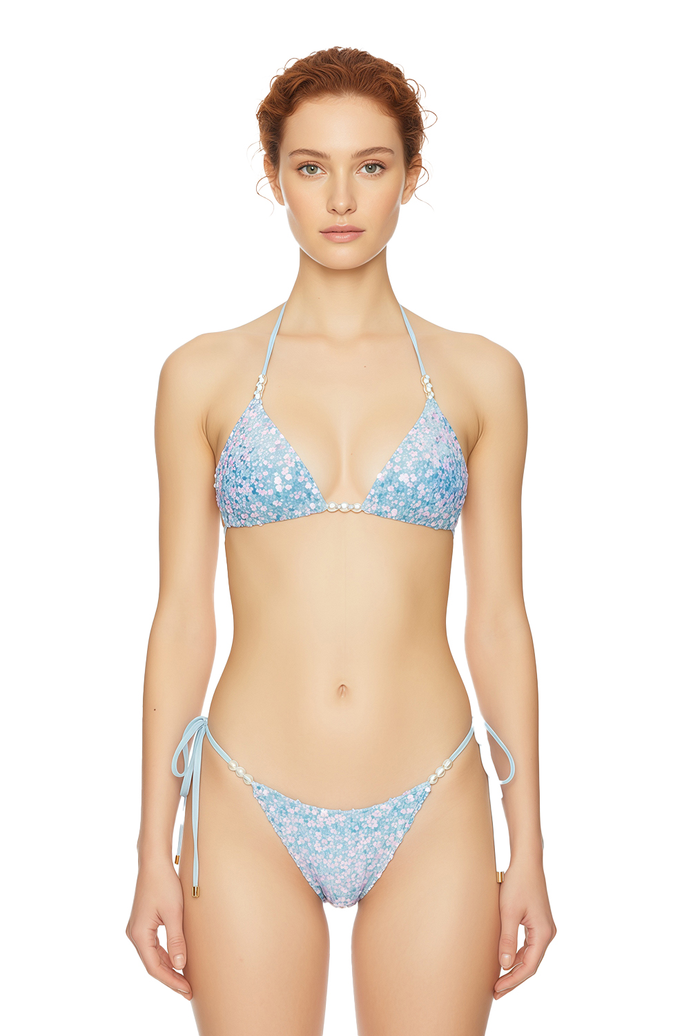 Купальник Beach Bunny Capri Triangle Top Blue & Capri Tango Bottom blue - MixBikini