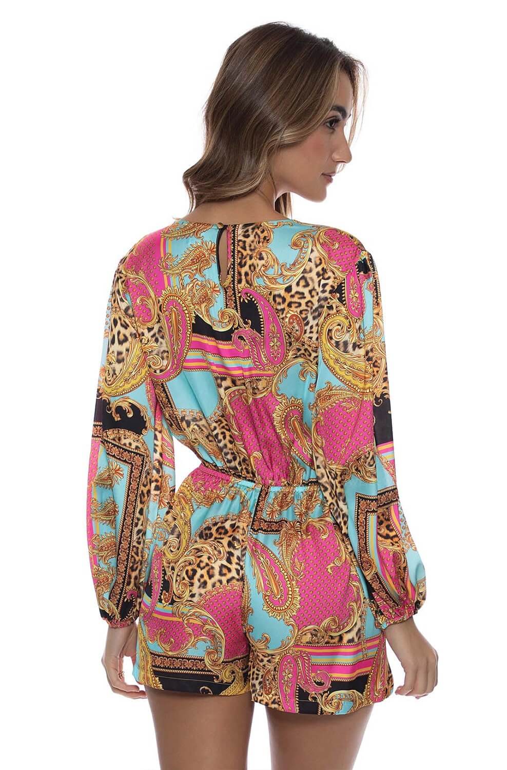 Комбинезон пляжный Luli Fama Miami Daydream - MixBikini