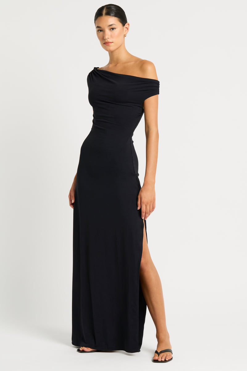 Платье Bond-eye Nixi Maxi Dress Black - MixBikini