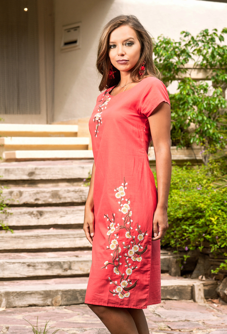 Платье летнее Indiano Style Coral - MixBikini