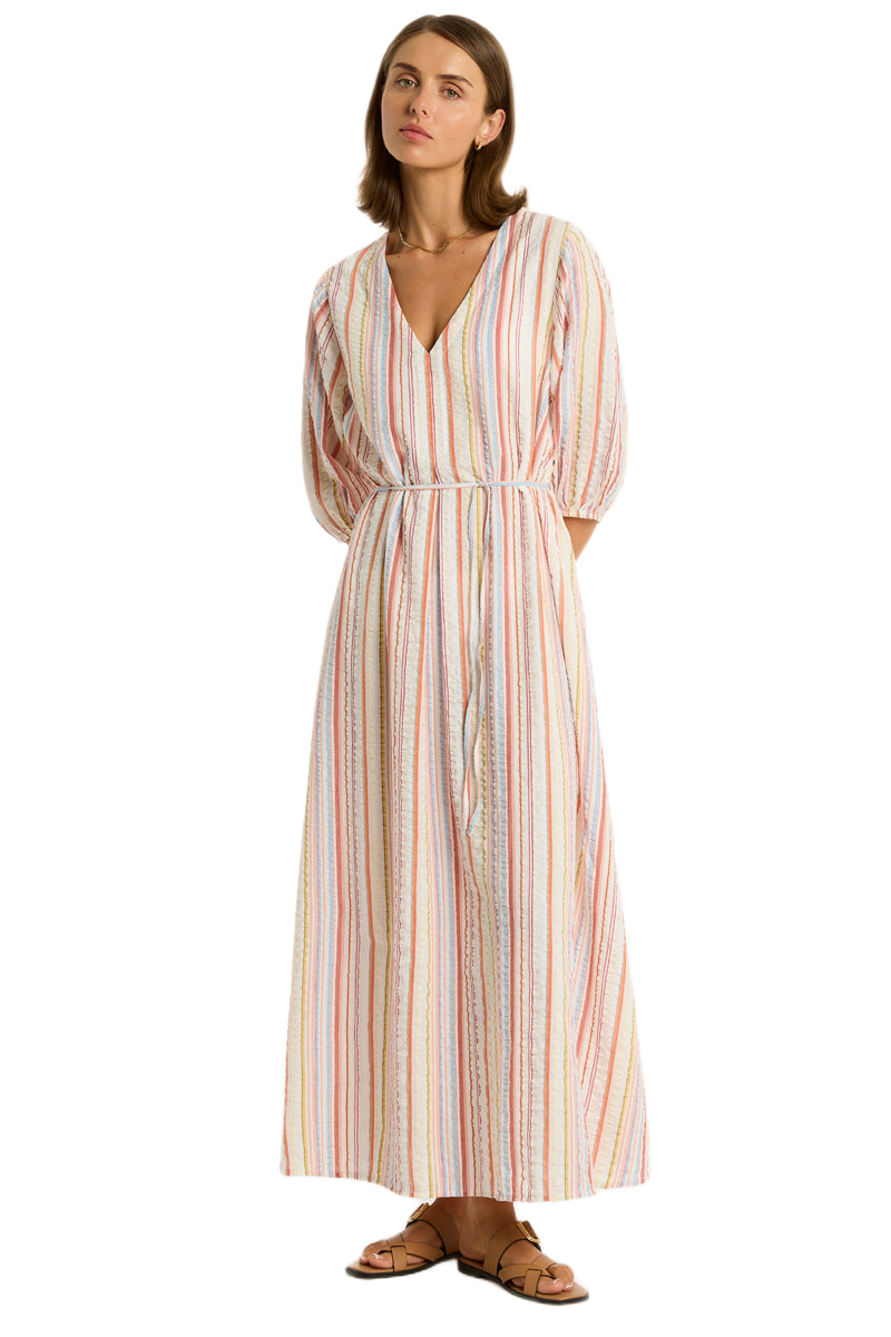 Платье Sea Level Boho Stripe Long Dress - MixBikini