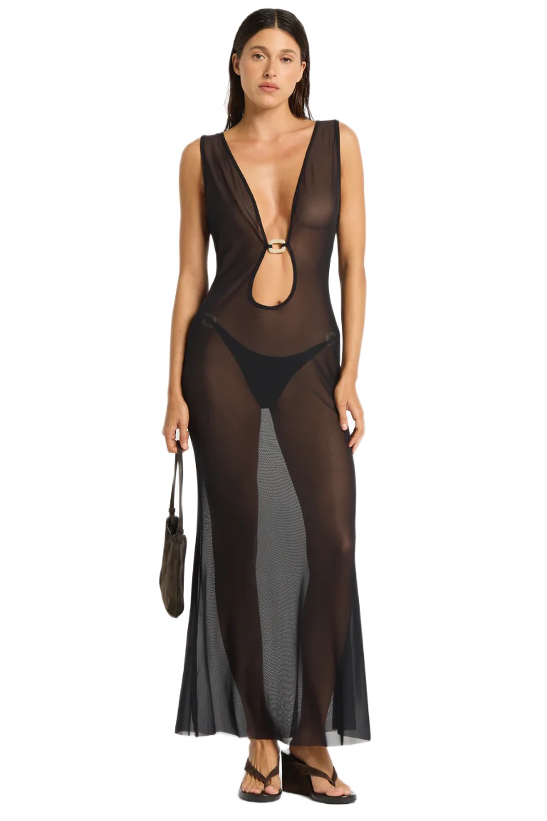 Платье Bond-eye Ring Harper Maxi Dress - MixBikini