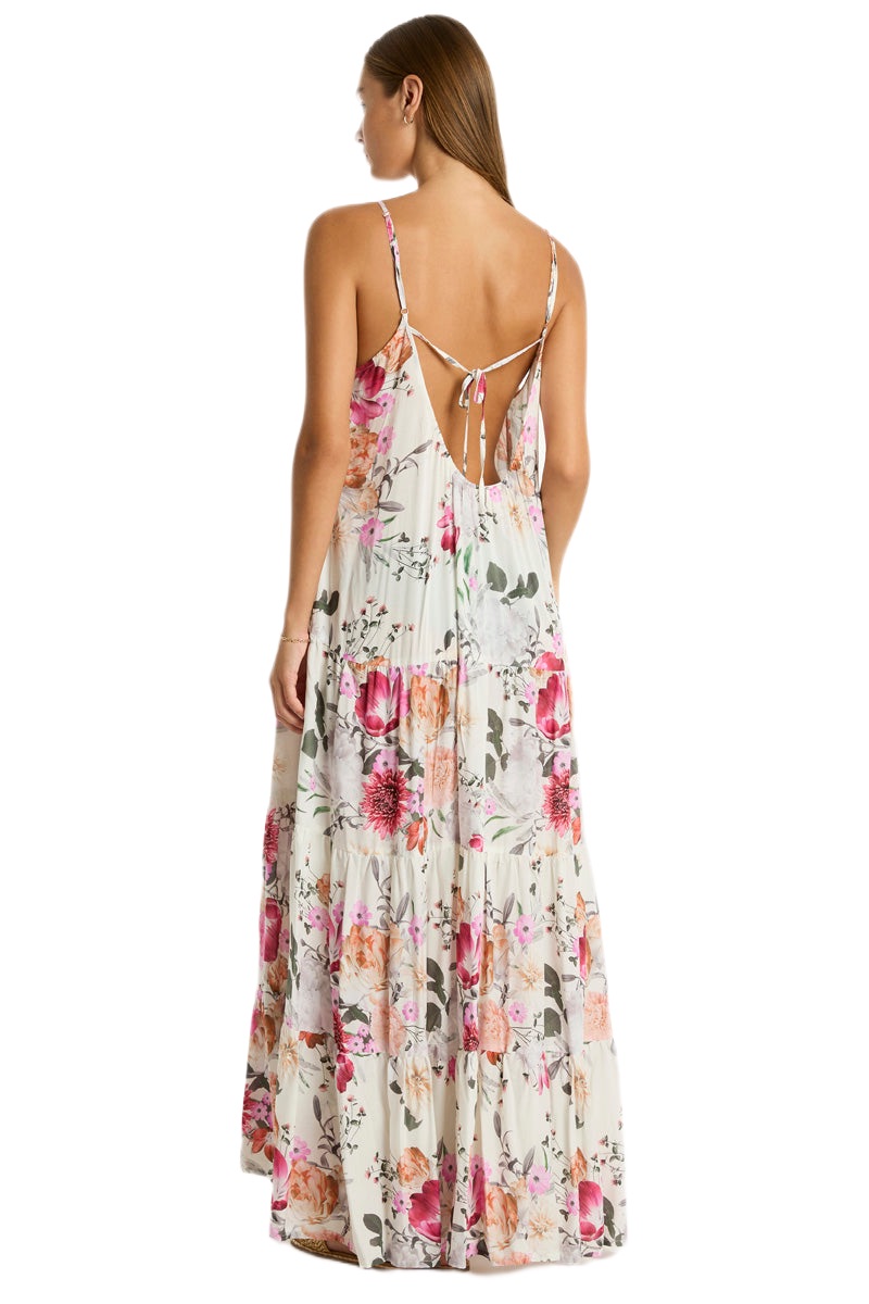 Платье Sea Level Belle Tiered Maxi Sundress - MixBikini