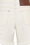 Шорты One Teaspoon Frankies High Waist Long Length Denim Shorts - MixBikini