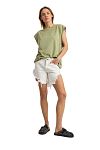 Шорты One Teaspoon Frankies High Waist Long Length Denim Shorts - MixBikini