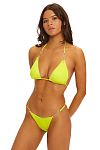 Лиф Beach Bunny Moana Triangle Top - Charteuse - MixBikini