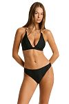 Купальник Sea Level Caracus Tri Halter & Caracus Regular Cheeky Pant Black - MixBikini