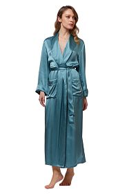 Халат длинный с карманами Vivis Cloudy