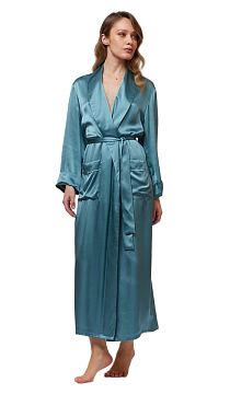 Халат длинный с карманами Vivis Cloudy
