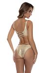 Плавки Luli Fama Medusa Moderate Ring Side Bottom Gold - MixBikini