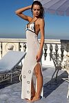 Платье Beach Bunny Cyrus Maxi Dress White - MixBikini