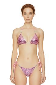 Купальник Beach Bunny Capri Triangle Top & Capri Tango Bottom pink