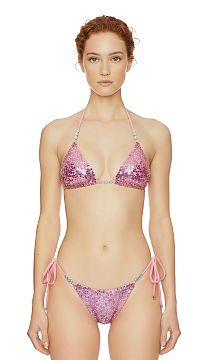 Купальник Beach Bunny Capri Triangle Top & Capri Tango Bottom pink