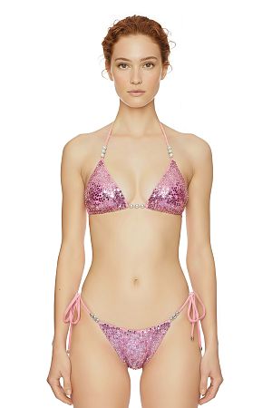 Купальник Beach Bunny Capri Triangle Top & Capri Tango Bottom pink - MixBikini