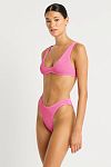 Купальник Bond Eye Scout Crop & Scene Brief Candy Pink Recycled - MixBikini