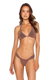 Купальник Beach Bunny Casey Brown Glitter