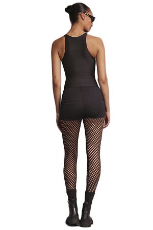 Леггинсы Heroine Sport Mesh Layered Legging - MixBikini