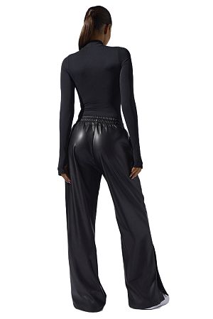 Брюки Heroine Sport Cara Leather Pants Black - MixBikini