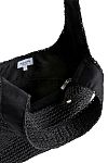 Сумка пляжная Sea Level Crochet Slouch Beach Bag black - MixBikini