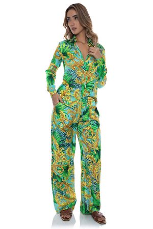 Костюм в пижамном стиле Luli Fama Palm Island - MixBikini