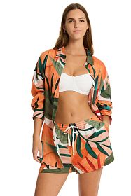 Костюм Sea Level Tropaluxe Beach Shirt & Tropaluxe Boxer Short