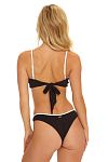 Купальник Beach Bunny Haven Bralette Top & Haven Tango Bottom Black - MixBikini