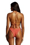 Купальник Beach Bunny London Triangle Top & London Tango Bottom - Pink/Orange - MixBikini
