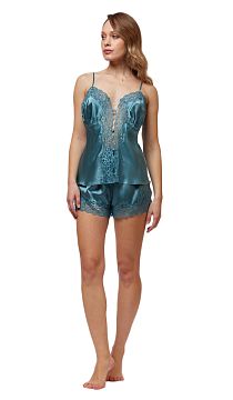 Комплект шелковый Vivis Cloudy Blue