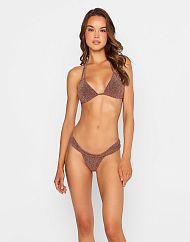 Купальник Beach Bunny Casey Brown Glitter