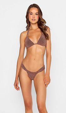 Купальник Beach Bunny Casey Brown Glitter