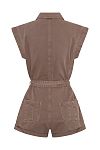 Комбинезон One Teaspoon Bandit Aviator Mini Denim Jumpsuit - MixBikini