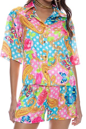 Костюм в пижамном стиле Luli Fama She's Cute - MixBikini