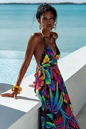 Платье Luli Fama Сonvertible Maxi Dress - MixBikini