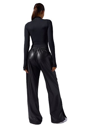 Брюки Heroine Sport Cara Leather Pants Black - MixBikini
