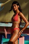 Купальник Beach Bunny London Triangle Top & London Tango Bottom - Pink/Orange - MixBikini