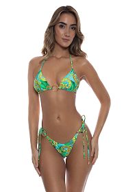 Купальник Luli Fama Palm Island Ring Triangle Top & Bottom