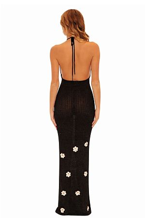 Платье Beach Bunny Cyrus Maxi Dress Black - MixBikini