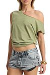 Футболка One Teaspoon Khaki Vintage Tank - MixBikini