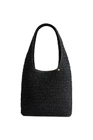 Сумка пляжная Sea Level Crochet Slouch Beach Bag black