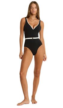 Купальник Sea Level Babylon Plunge One Piece