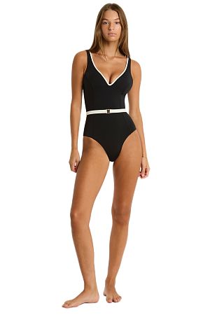 Купальник Sea Level Babylon Plunge One Piece - MixBikini