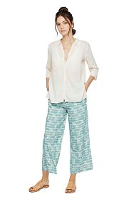 Брюки DNUD Pantalon Imprime B2317 Stamp Brise