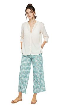 Брюки DNUD Pantalon Imprime B2317 Stamp Brise